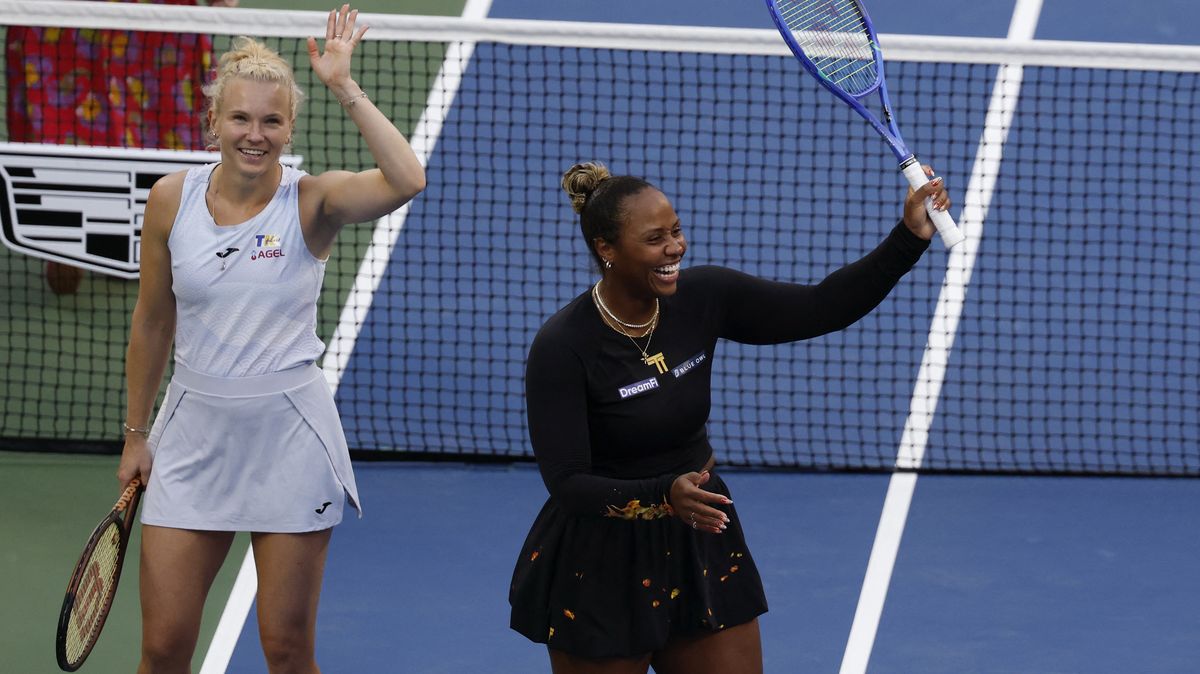 Mám české fanoušky, těší Američanku. Že jí parťačka sebrala pozici jedničky, Siniakovou netrápí